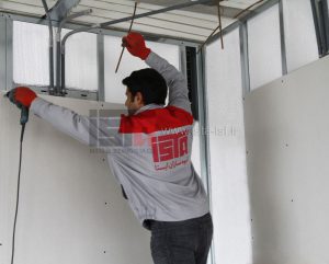 برج تجاری – اداری آلبان 1 تامین و اجرای دیوار خشک ( Dry Wall ) برج تجاری – اداری آلبان1