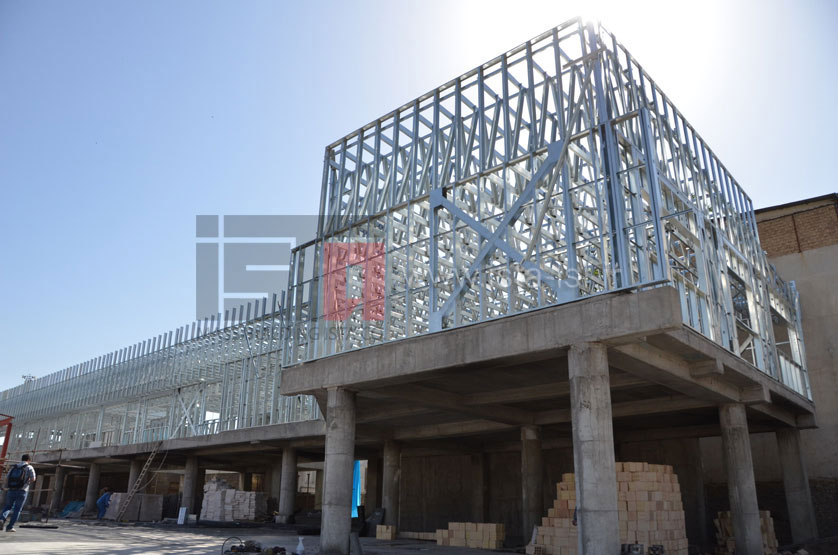 اضافه طبقه با سازه سبک LSF-پایانه مسافربری میدان شهدا-کاربری اداری
